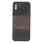 قاب Santa Barbara طرح پارچه ای سه رنگ Apple iPhone X / iPhone XS - کد 292