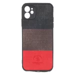 قاب Santa Barbara طرح پارچه ای سه رنگ Apple iPhone 11 - کد 385