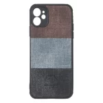 قاب Santa Barbara طرح پارچه ای سه رنگ Apple iPhone 11 - کد 388