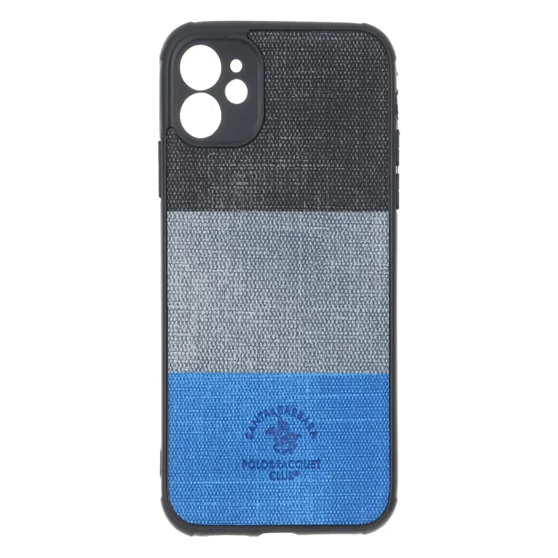 قاب Santa Barbara طرح پارچه ای سه رنگ Apple iPhone 11 - کد 390 - تصویر 2