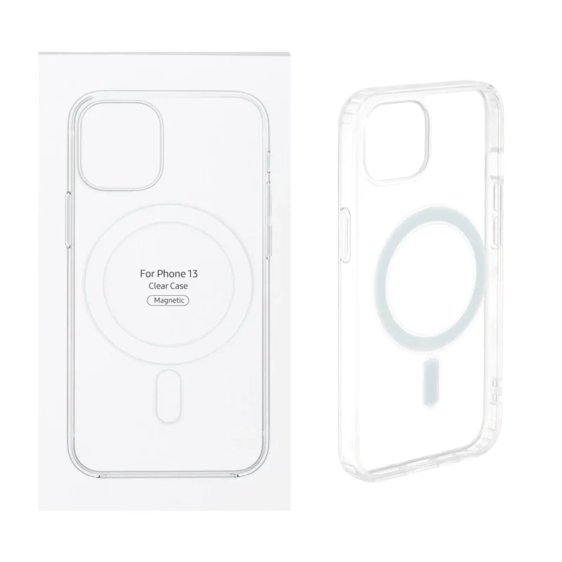قاب شفاف Apple iPhone 13 / iPhone 14 با قابلیت شارژ MagSafe (پک دار) - تصویر 2