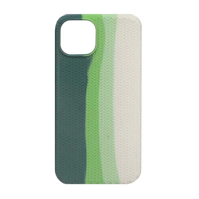 قاب سیلیکونی پاک کنی طرح بافت Apple iPhone 13 / iPhone 14 - طرح 4 (پک دار) - تصویر 2
