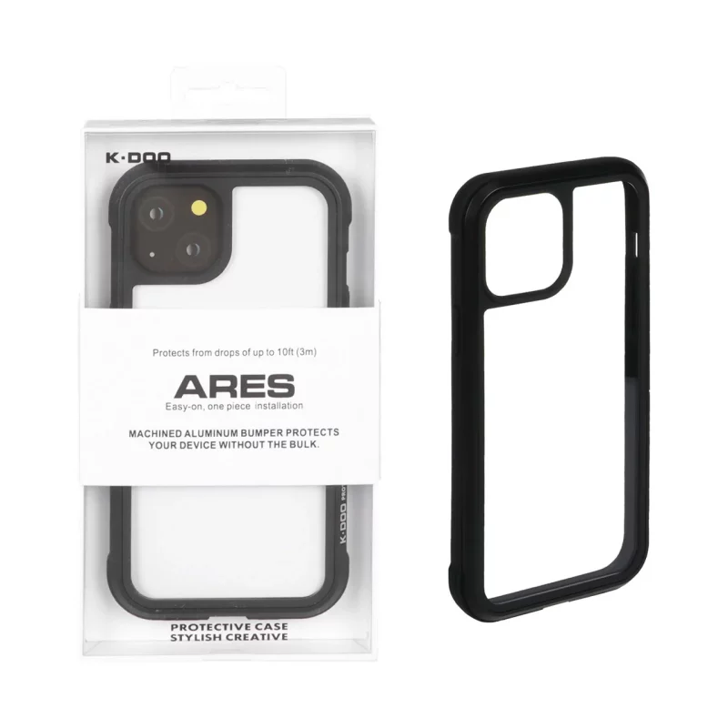 قاب Original KDoo ARES مدل Apple iPhone 13 / iPhone 14 - مشکی (پک دار) - تصویر 2