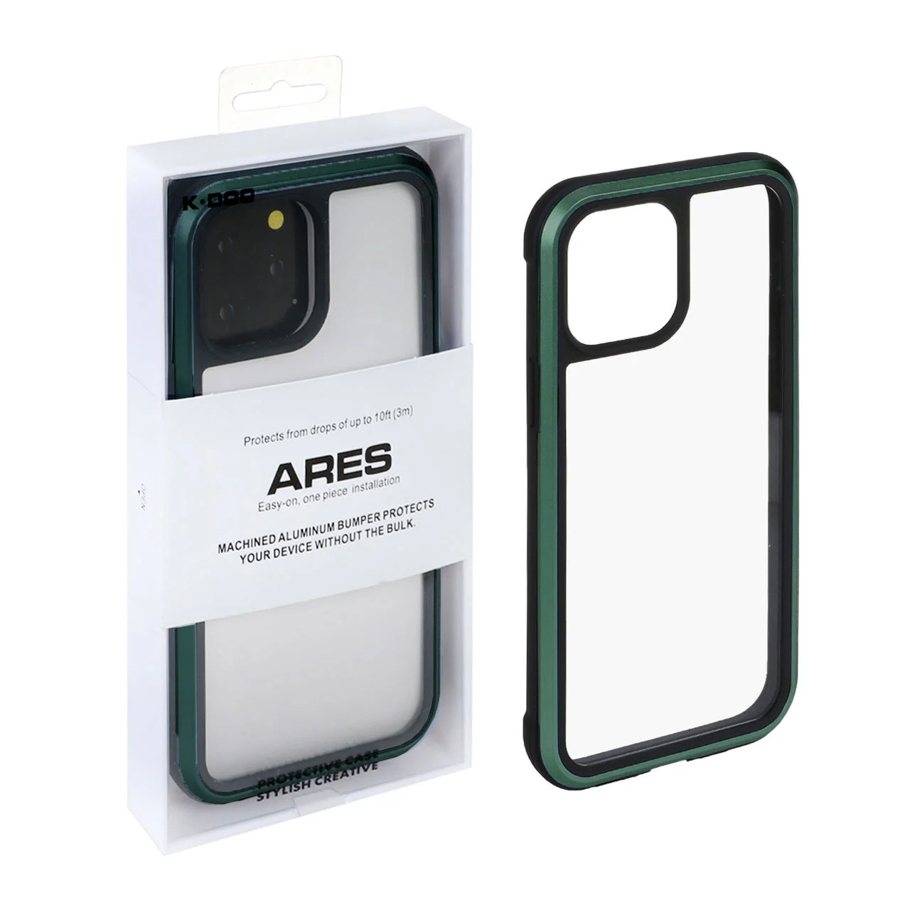 19136-668262-1 قاب Original KDoo ARES مدل Apple iPhone 14 Pro Max - سبز (پک دار ) - تصویر 1