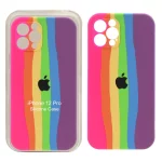 قاب سیلیکونی آبرنگی اورجینال محافظ لنزدار Apple iPhone 12 Pro - کد 1027 (پک دار)