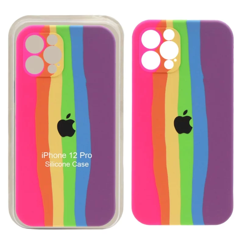 قاب سیلیکونی آبرنگی اورجینال محافظ لنزدار Apple iPhone 12 Pro - کد 1027 (پک دار) - تصویر 2
