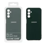 قاب نیو سیلیکون محافظ لنزدار RFF مدل Samsung Galaxy A25 4G / A24 - سبز تیره (پک دار)