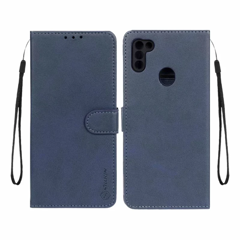 کیف موبایل مگنتی Nillkin مدل Samsung Galaxy A11 / M11 - سرمه ای - تصویر 2