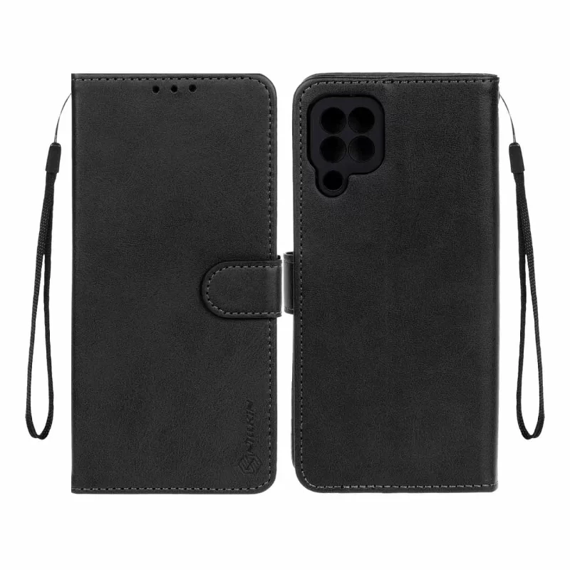 کیف موبایل مگنتی Nillkin مدل Samsung Galaxy A22 4G / M22 / M32 4G / F22 - مشکی - تصویر 2