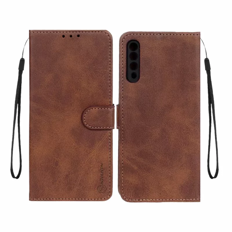 کیف موبایل مگنتی Nillkin مدل Samsung Galaxy A30s / A50 / A50s - قهوه ای - تصویر 2