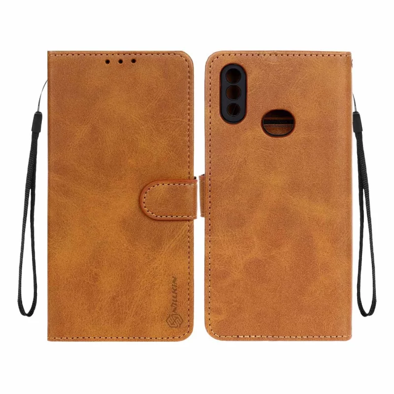 کیف موبایل مگنتی Nillkin مدل Samsung Galaxy A10s / M01s - عسلی - تصویر 2