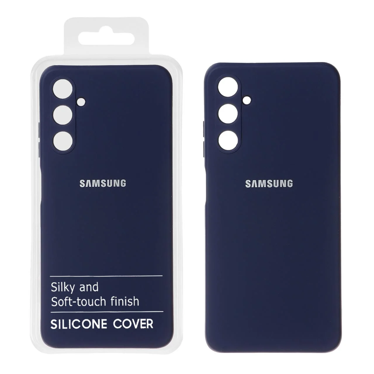 19178-1022032-1 قاب نیو سیلیکون محافظ لنزدار RFF مدل Samsung Galaxy A05s - سرمه ای (پک دار) - تصویر 1