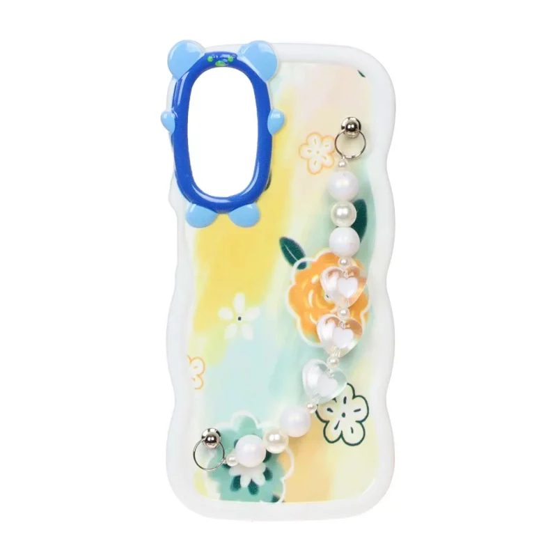 قاب کنگره ای دستبند مرواریدی Samsung Galaxy A14 - طرح 122 - تصویر 2