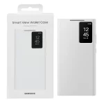 کیف هوشمند اورجینال سامسونگ Smart View Wallet Case مدل Samsung Galaxy S24 Ultra - سفید (پک دار)