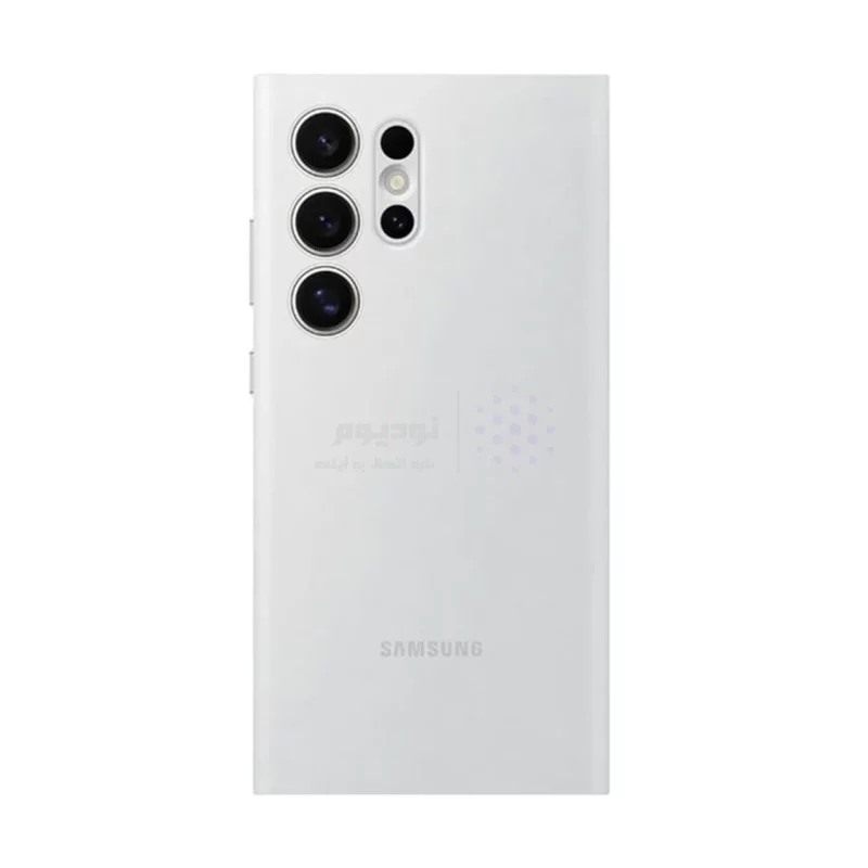 کیف هوشمند اورجینال سامسونگ Smart View Wallet Case مدل Samsung Galaxy S24 Ultra - سفید (پک دار) - تصویر 3