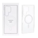 قاب شفاف Samsung Galaxy S24 Ultra با قابلیت شارژ MagSafe (پک دار)