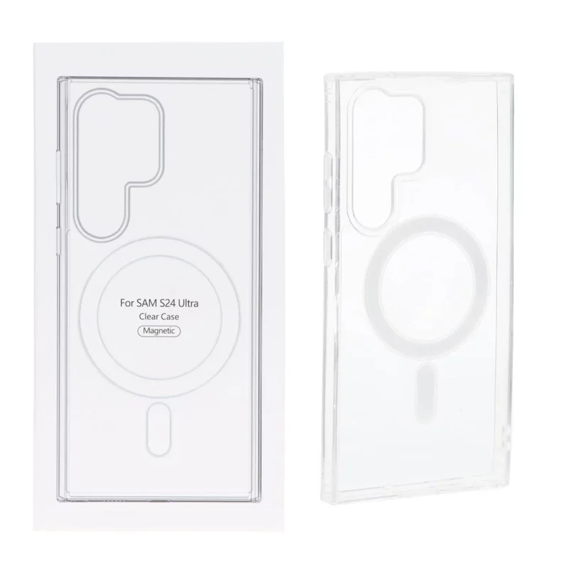 قاب شفاف Samsung Galaxy S24 Ultra با قابلیت شارژ MagSafe (پک دار) - تصویر 2