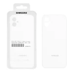قاب سیلیکونی پاک کنی اورجینال درجه یک Samsung Galaxy A05 - سفید (پک دار)