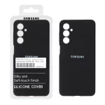 قاب سیلیکونی پاک کنی اورجینال درجه یک Samsung Galaxy M54 / F54 - مشکی (پک دار)