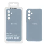 قاب نیو سیلیکون محافظ لنزدار RFF مدل Samsung Galaxy A55 - آبی فیلی (پک دار)