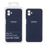 قاب نیو سیلیکون محافظ لنزدار RFF مدل Samsung Galaxy A04 / M13 5G - سرمه ای (پک دار)