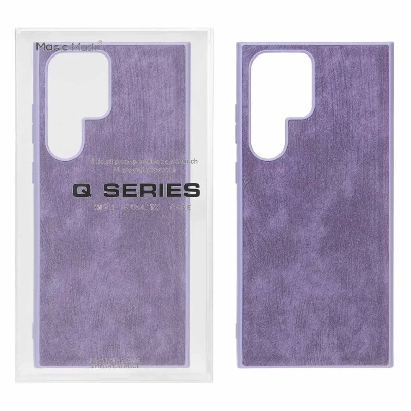 قاب Woven Q Series مدل Samsung Galaxy S23 Ultra - یاسی (پک دار) - تصویر 2