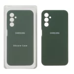 قاب سیلیکونی پاک کنی محافظ لنزدار اورجینال Samsung Galaxy A14 - سبز (پک اصلی)