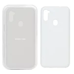 قاب سیلیکونی پاک کنی اورجینال Samsung Galaxy A11 / M11 - سفید (پک اصلی)