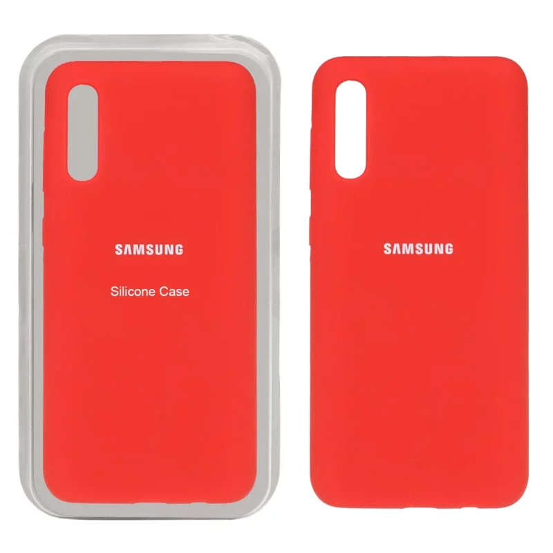 قاب سیلیکونی پاک کنی اورجینال Samsung Galaxy A50 / A50s / A30s - قرمز (پک اصلی) - تصویر 2