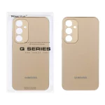 قاب اورجینال PVD ضدخش Magic Mask مدل Samsung Galaxy A55 - طلایی (پک دار)