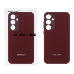 قاب اورجینال PVD ضدخش Magic Mask مدل Samsung Galaxy A55 - زرشکی (پک دار)