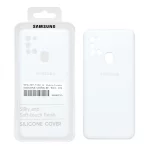 قاب سیلیکونی پاک کنی اورجینال درجه یک Samsung Galaxy A21s - سفید (پک اصلی)