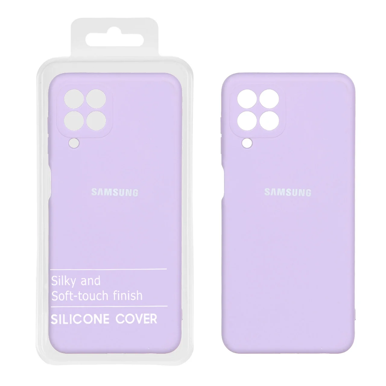 19178-1121904-1 قاب نیو سیلیکون محافظ لنزدار RFF مدل Samsung Galaxy M33 5G - یاسی کد 1 (پک دار) - تصویر 1
