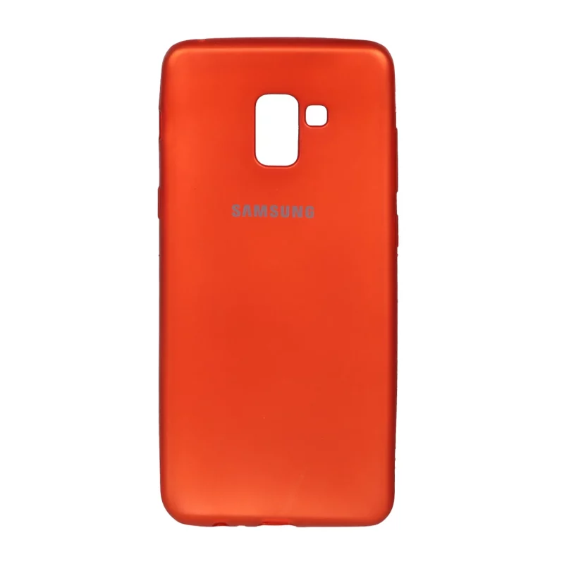 قاب Rock ساده Samsung Galaxy A8 Plus / A730 - قرمز متالیک - تصویر 2
