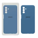 قاب سیلیکونی پاک کنی اورجینال Samsung Galaxy A04s / A13 5G / M13 4G / M23 / F13 - آبی تیره (پک اصلی)