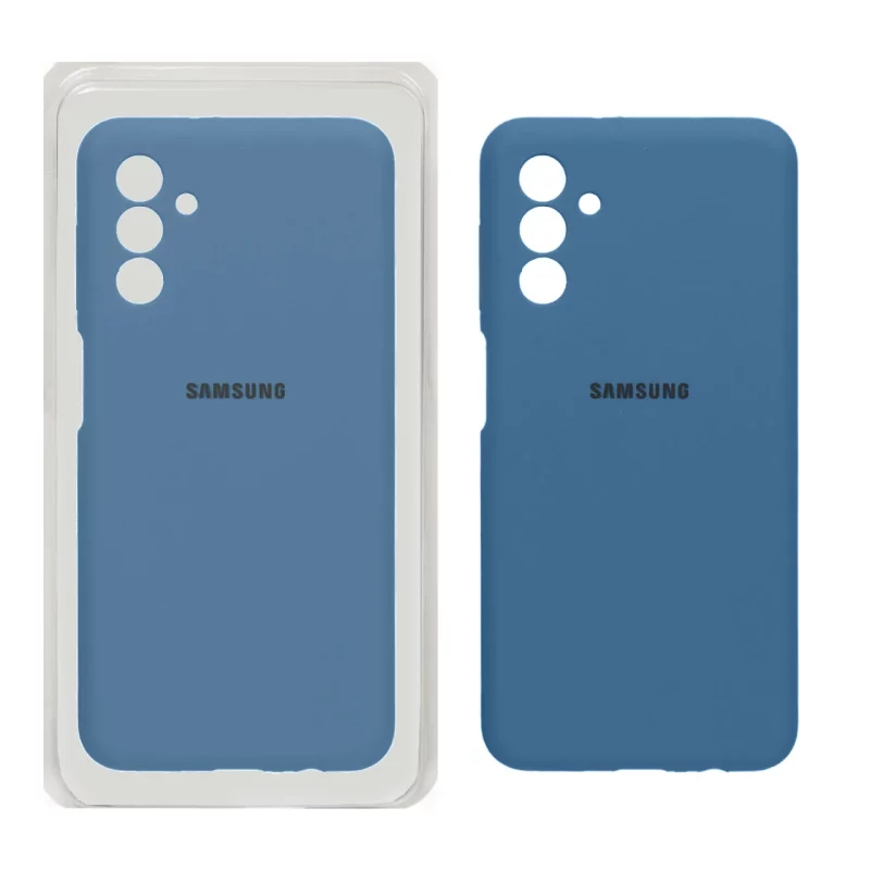 قاب سیلیکونی پاک کنی اورجینال Samsung Galaxy A04s / A13 5G / M13 4G / M23 / F13 - آبی تیره (پک اصلی) - تصویر 2