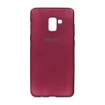 قاب Rock ساده Samsung Galaxy Galaxy A8 Plus / A730 - عنابی