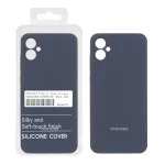قاب سیلیکونی پاک کنی اورجینال درجه یک Samsung Galaxy A05 - سرمه ای تیره (پک دار)