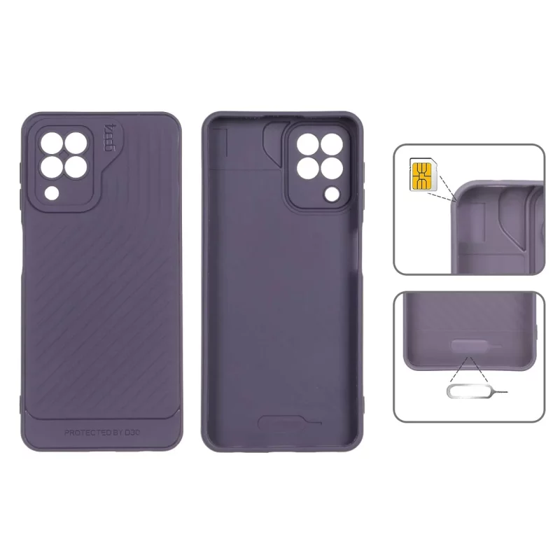 قاب Gear4 کبریتی Samsung Galaxy A22 4G / M22 / M32 4G / F22 - بنفش - تصویر 2