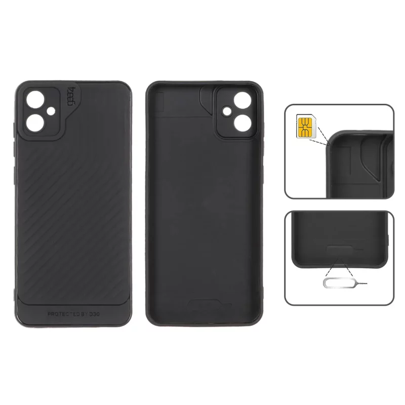 قاب Gear4 کبریتی Samsung Galaxy A05 - مشکی - تصویر 2