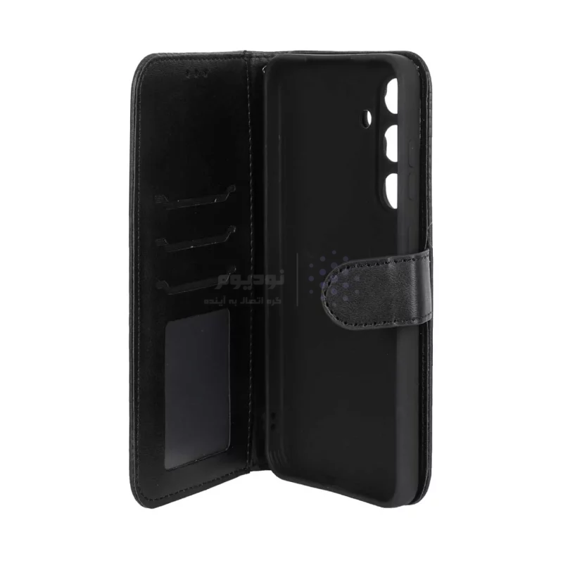 کیف موبایل مگنتی Samsung Galaxy S24 FE - مشکی - تصویر 3