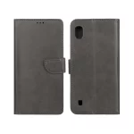 کیف چرمی موبایل مگنتی Samsung Galaxy A10 / M10 - خاکستری