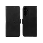 کیف چرمی موبایل مگنتی محافظ لنزدار Samsung Galaxy A05s - مشکی