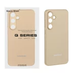 قاب اورجینال PVD ضدخش Magic Mask مدل Samsung Galaxy S24 FE - طلایی (پک دار)