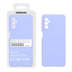قاب سیلیکونی پاک کنی اورجینال درجه یک Samsung Galaxy M52 - یاسی (پک دار)