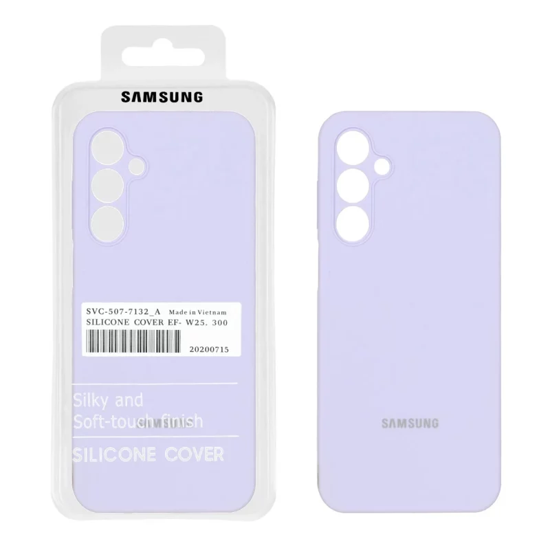 قاب سیلیکونی پاک کنی اورجینال درجه یک Samsung Galaxy A16 - یاسی (پک دار) - تصویر 2