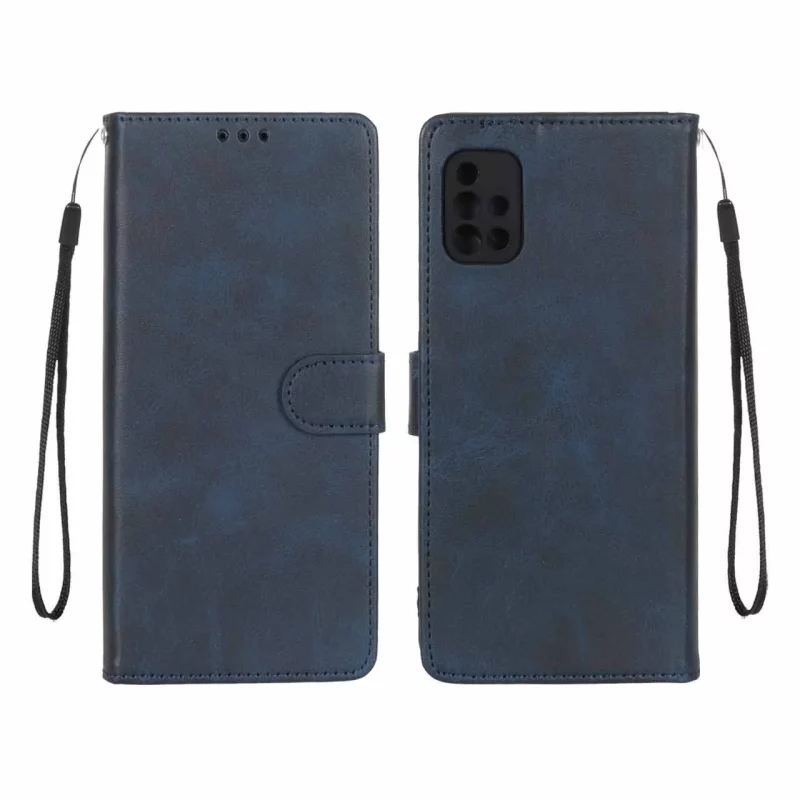 کیف موبایل مگنتی Samsung Galaxy A51 / M40s - سرمه ای - تصویر 2