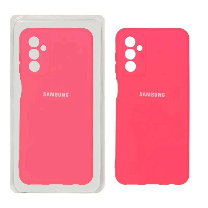 قاب سیلیکونی High Copy مدل AKB - Samsung Galaxy M23 5G / F23 - صورتی فانتزی (پک دار) - تصویر 2