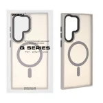 قاب اورجینال Magic Mask مات Magsafe بلک لنز Samsung Galaxy S23 Ultra - خاکستری (پک دار)