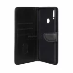 کیف چرمی موبایل مگنتی محافظ لنزدار Samsung Galaxy S24 FE - مشکی - تصویر 3